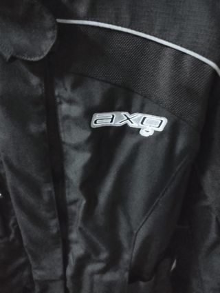 Cazadora moto AXO mujer