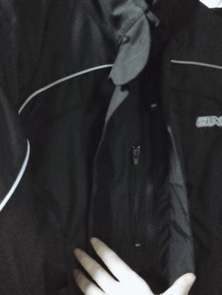 Cazadora moto AXO mujer