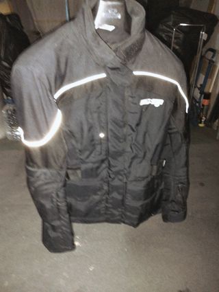 Cazadora moto AXO mujer