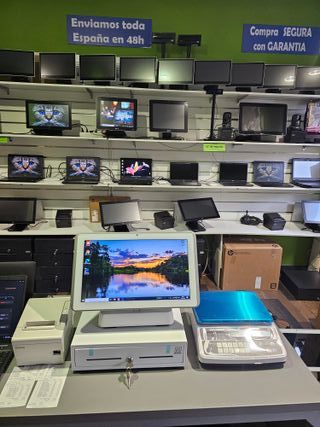 TPV 320euro + Báscula 270euro. Impresora 48euro