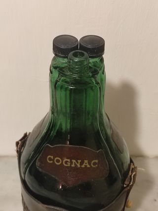 Set Bottiglie Vintage Whisky Cognac Gin