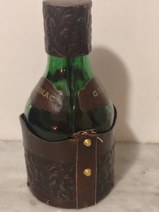 Set Bottiglie Vintage Whisky Cognac Gin