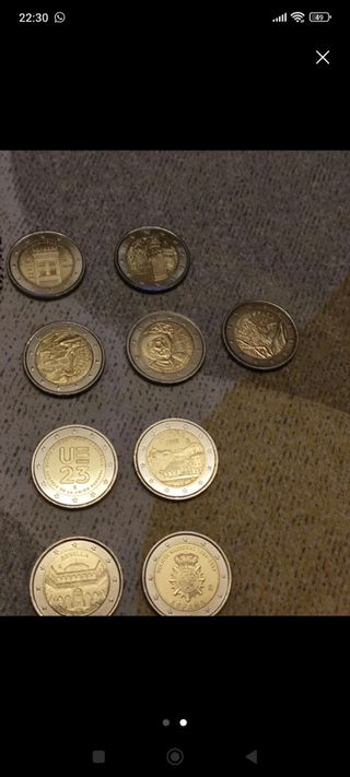 Monedas 2€ España: 10 conmemorativas