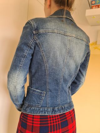 Americana vaquera elástica talla S