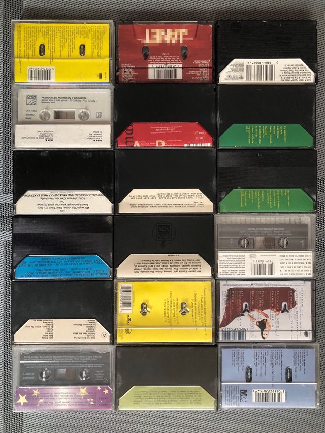 43 Cintas Cassette Variadas