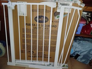 Barrera seguridad bebé - Blanco