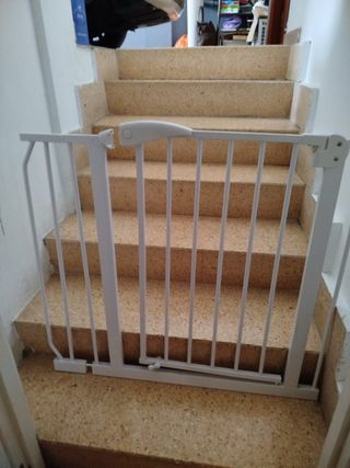 Barrera seguridad bebé - Blanco