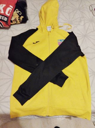 Chaqueta Joma Salesianos Amarilla-Negra