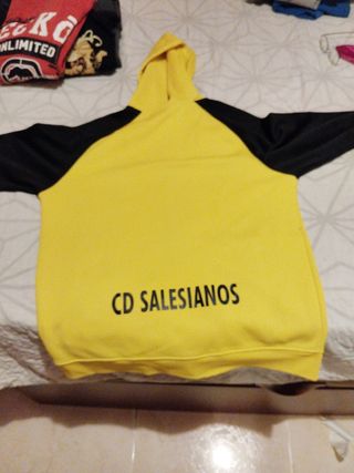 Chaqueta Joma Salesianos Amarilla-Negra