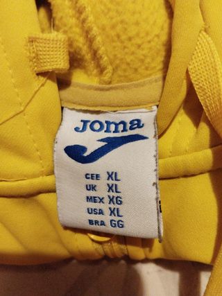 Chaqueta Joma Salesianos Amarilla-Negra