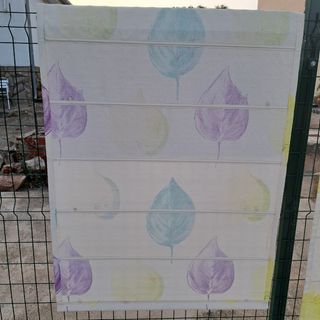 Estores estampados hojas - 2 unid.
95× 110cm. Bald