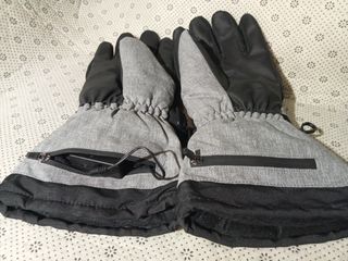 Guantes térmicos con pilas - Negro/Gris