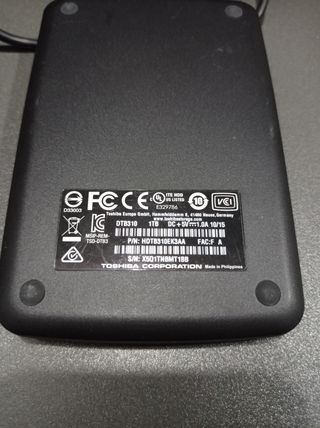Disco Duro Toshiba 1TB Externo