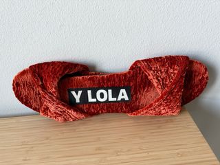 Sandalias Bimba y Lola rojas
