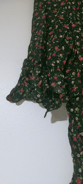 Blusa negra SAYLE estampada