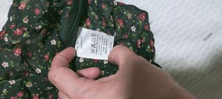 Blusa negra SAYLE estampada