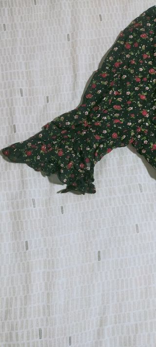 Blusa negra SAYLE estampada