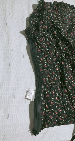 Blusa negra SAYLE estampada