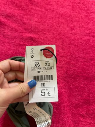 Braga brasileña bikini verde kaki