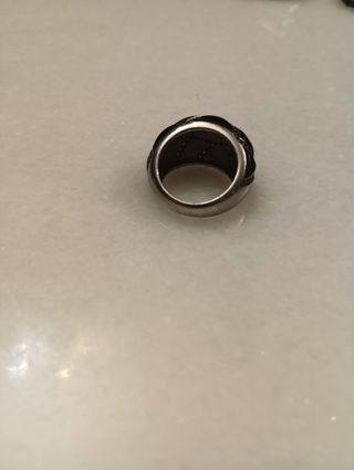 Anillo Agatha plata, circonitas y esmalte