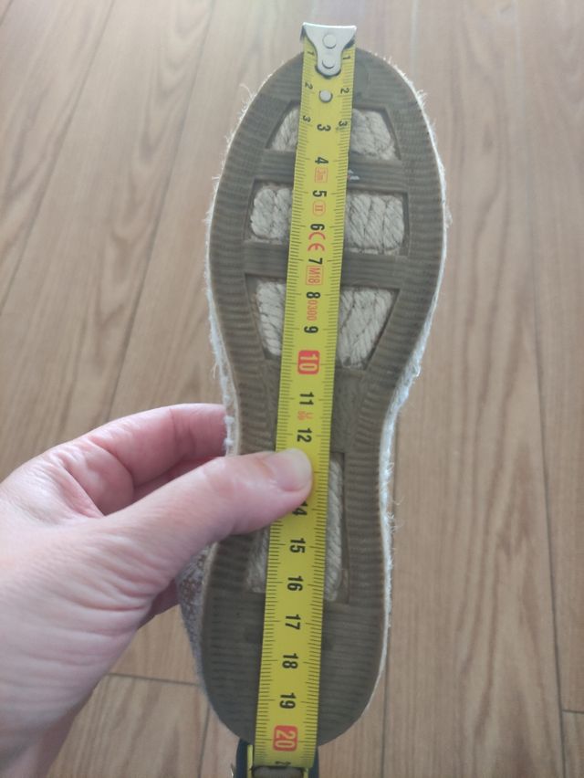 Alpargatas niña talla 31