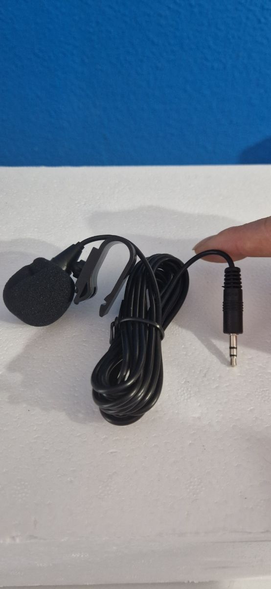 Micrófono lavalier 3.5mm - Negro