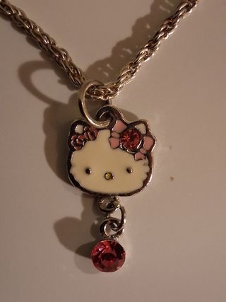 Collana Hello Kitty - Ciondolo e Cristalli