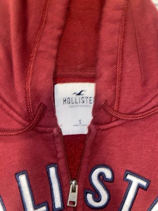 Sudadera Hollister granate