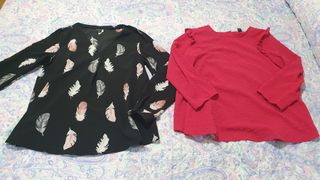 2 Blusas premamá: marca Shein