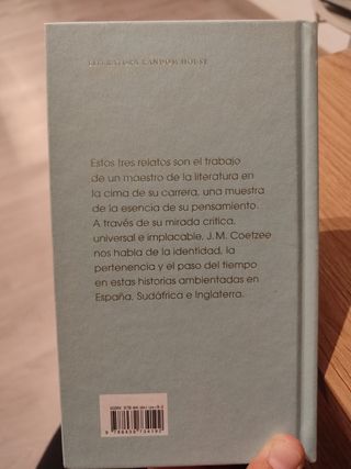 Libro «Tres cuentos» de J.M. Coetzee