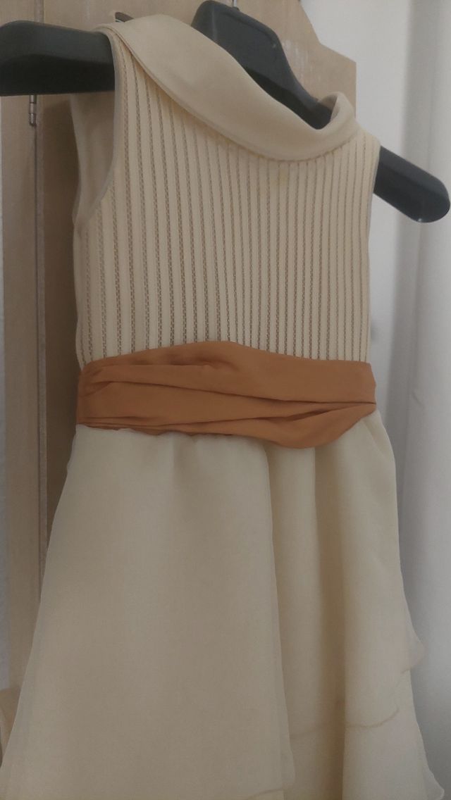 Vestido longo para menina de cerimônia tamanho 6