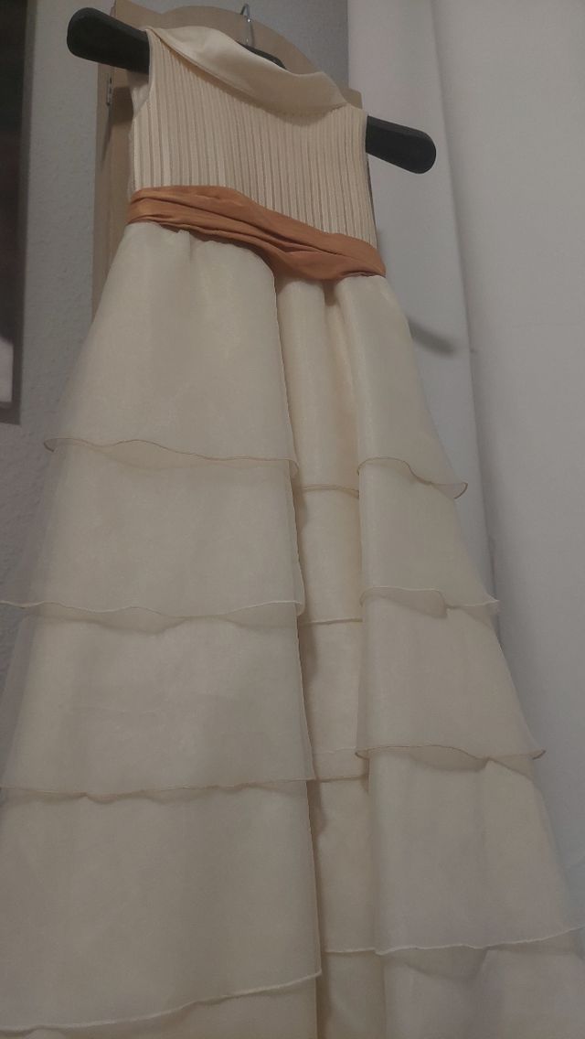 Vestido longo para menina de cerimônia tamanho 6