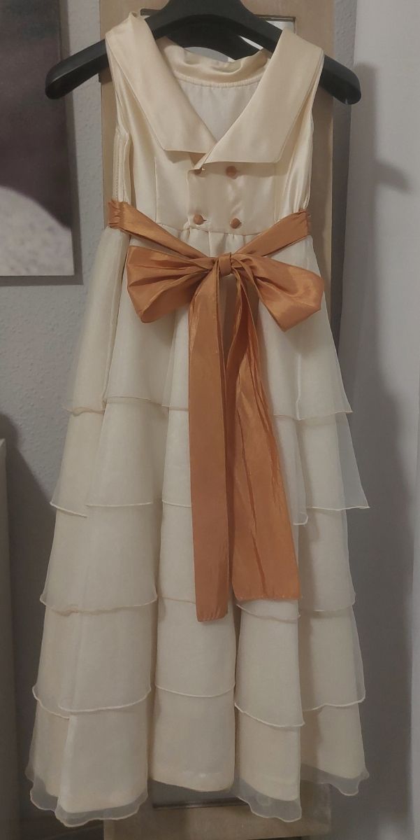 Vestido longo para menina de cerimônia tamanho 6
