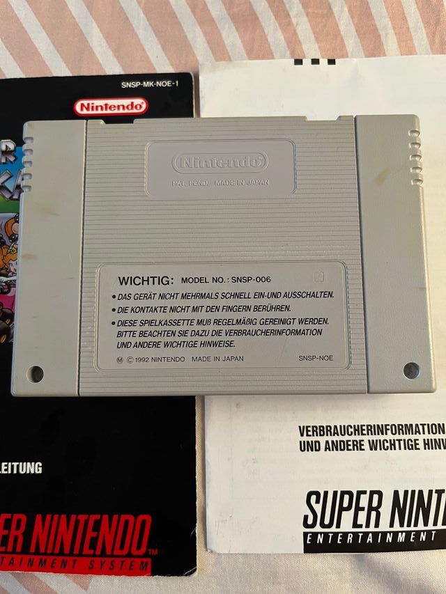 Super Mario Kart SNES - Super Nintendo