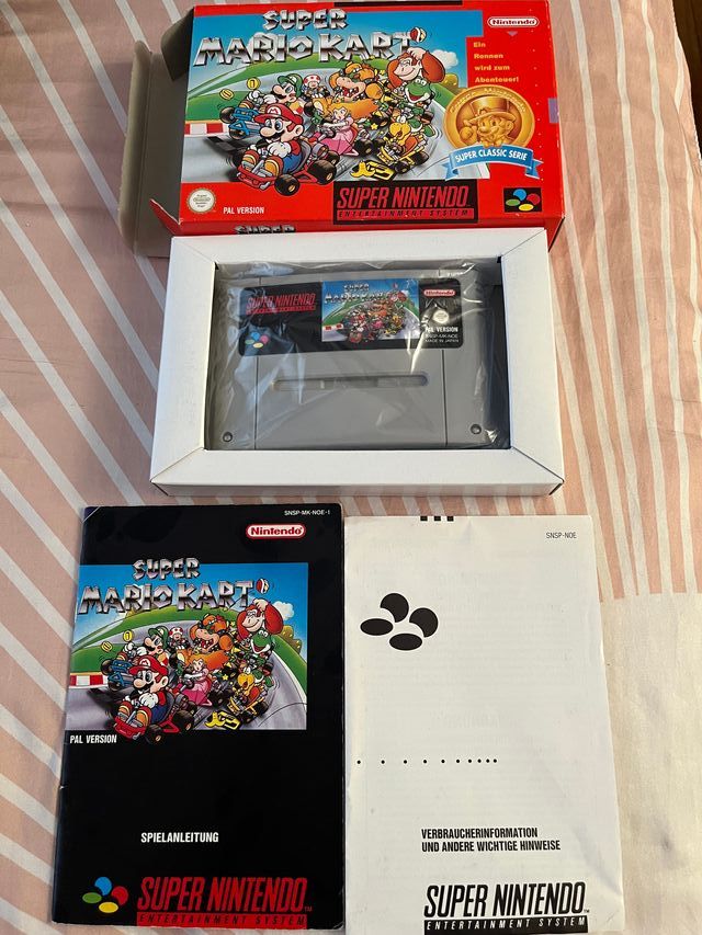 Super Mario Kart SNES - Super Nintendo