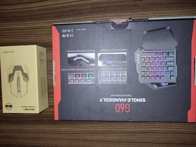 Kit teclado y ratón gaming