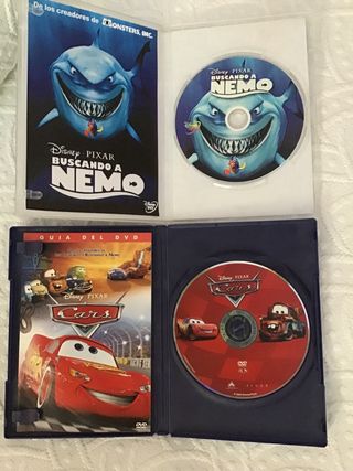 2 DVD Pixar: Buscando a Nemo & Cars