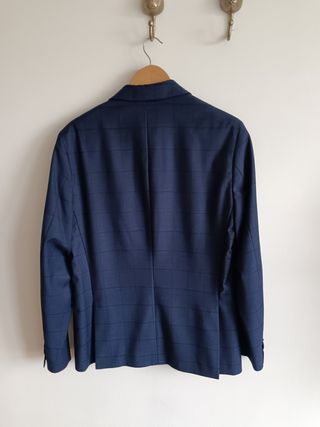 Traje Mango azul marino slim fit