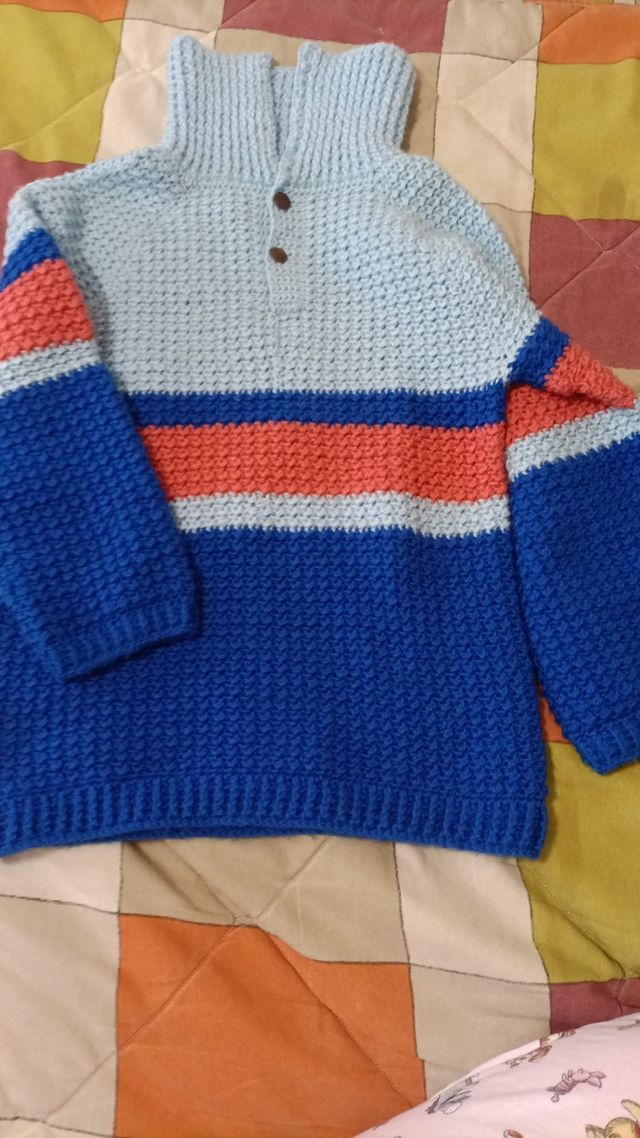 Jersey tejido a mano