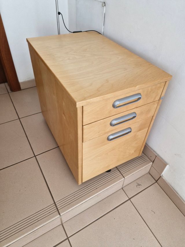 Cajonera 3 cajones madera