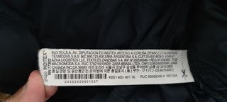 Anorak ZARA negro hombre