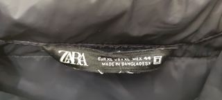 Anorak ZARA negro hombre