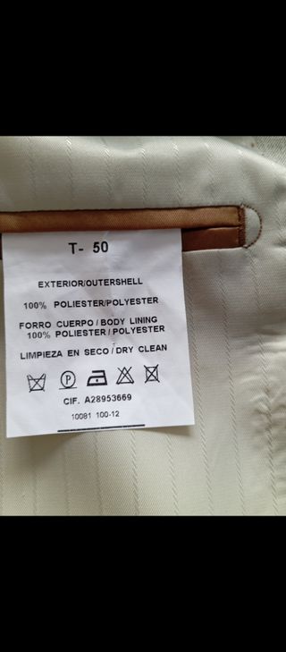 Traje gris claro hombre - como nuevo