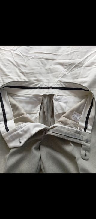 Traje gris claro hombre - como nuevo
