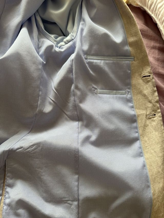 Chaqueta americana beige niño