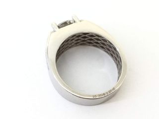 sello oro 18k con diamante de laboratorio