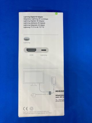 Adaptador Digital AV Lightning Apple, 