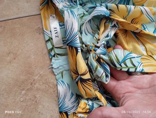 Falda larga floral verano