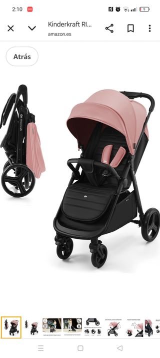 Kinderkraft Rilo Silla Paseo Rosa