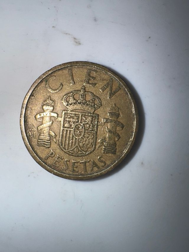 Moneda 100 Pesetas España 1984
